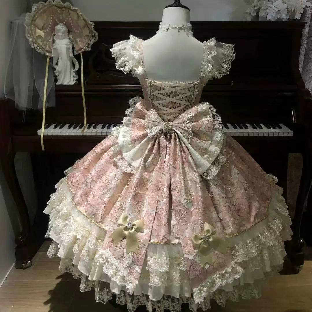 Подлинное дизайнерское платье, стиль Лолита, Lolita Jsk