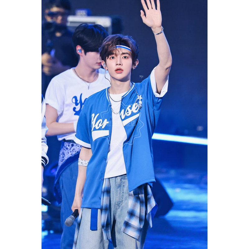 Zb1 Zhang Hao's Same Style Merchandise Yonsei University Anniversary Zerobaseone Precision Baseball Uniform Zb1 Zhang Hao's Same Style Merchandise Yonsei University Anniversary Zerobaseone Precision Baseball Uniform