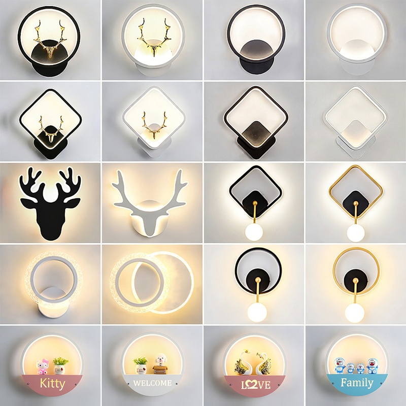 Wall Lamp for Bedroom, Hallway, Staircase, Bedside, Living Room, Trendy Wall-Mounted New Model, Background Wall, Staircase, Balcony Lighting Wall Lamp for Bedroom, Hallway, Staircase, Bedside, Living Room, Trendy Wall-Mounted New Model, Background Wall, Staircase, Balcony Lighting