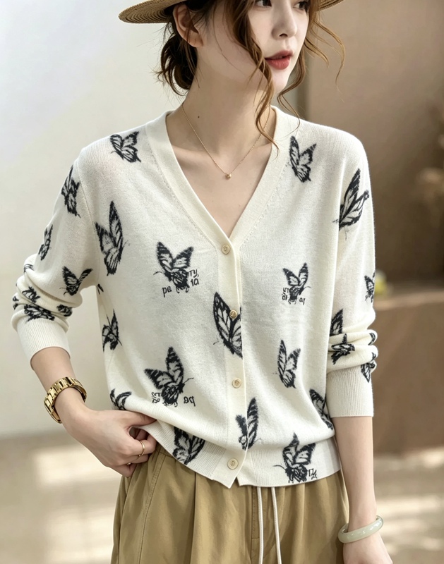14-251 Water Velvet Print Cardigan, Soft and Skin-Friendly, Comfortable to Wear 14-251 Water Velvet Print Cardigan, Soft and Skin-Friendly, Comfortable to Wear
