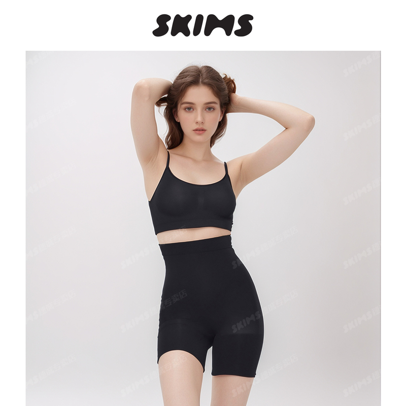 Skims High-Waisted Compression Shapewear Kardashian Tummy Control Butt-Lifting Body Shaping Slimming Thigh Safety Shorts for Women Summer Skims High-Waisted Compression Shapewear Kardashian Tummy Control Butt-Lifting Body Shaping Slimming Thigh Safety Shorts for Women Summer