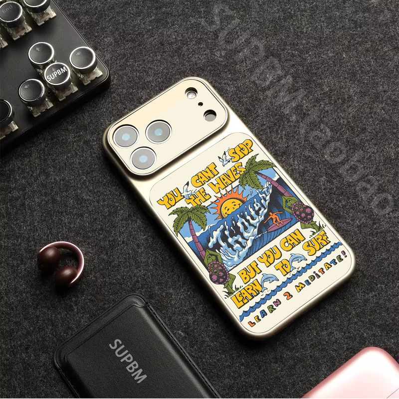Retro American-Style Surf Magnetic Case Suitable for Apple 17 Phone, Instantly Transforms into 17 Pro, New iPhone 17 Pro Max, Super Popular, Air, Super Stylish, Niche High-End, for Men, 14 Plus Protective Case, 13 Retro American-Style Surf Magnetic Case Suitable for Apple 17 Phone, Instantly Transforms into 17 Pro, New iPhone 17 Pro Max, Super Popular, Air, Super Stylish, Niche High-End, for Men, 14 Plus Protective Case, 13