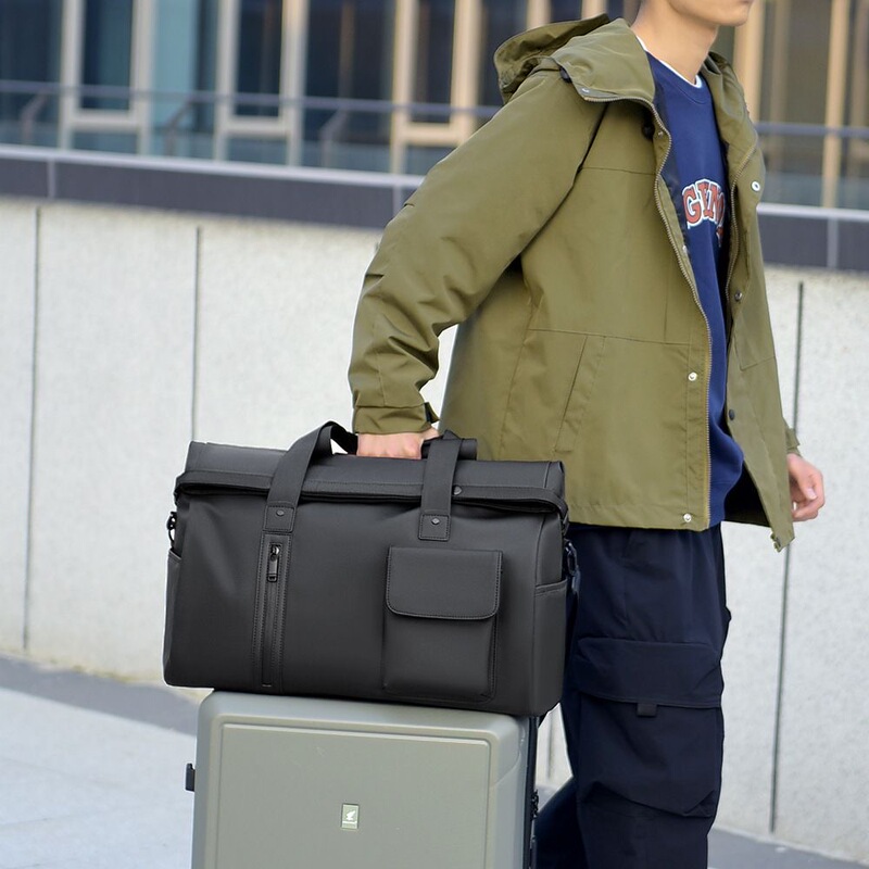 Travel Bag for Men 2026 New Large-Capacity Luggage Bag Short-Distance Business Trip Travel Bag Portable Fitness Bag