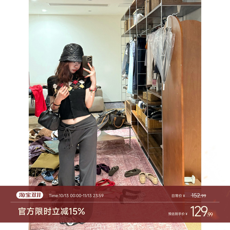 Two Hundred Million Low-Waisted, Hip-Lifting Magic Pants That Slim the Figure, Narrow-Leg Straight Pants That Cover the Flesh, Wide-Leg Casual Floor-Length Pants for Autumn Women Two Hundred Million Low-Waisted, Hip-Lifting Magic Pants That Slim the Figure, Narrow-Leg Straight Pants That Cover the Flesh, Wide-Leg Casual Floor-Length Pants for Autumn Women