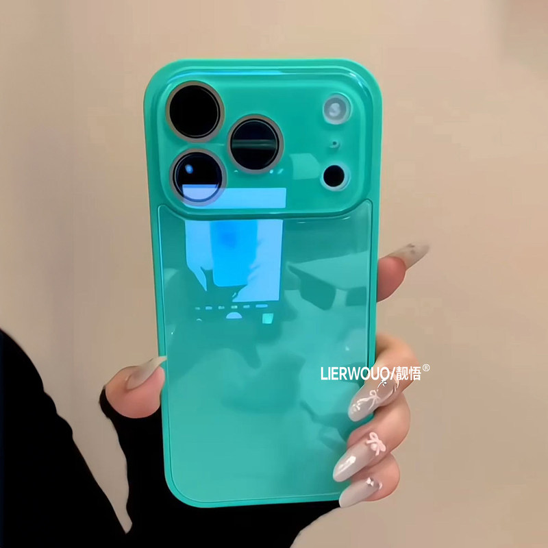 Suitable for Apple 17 Pro Max Phone Case iPhone 16 Large Window Glass Case 15 with Built-In Lens Film 14 Trendy Women's Model 13 Simple New Model 17 Pro Solid Color 16 Pro Full-Cover Phone Case Suitable for Apple 17 Pro Max Phone Case iPhone 16 Large Window Glass Case 15 with Built-In Lens Film 14 Trendy Women's Model 13 Simple New Model 17 Pro Solid Color 16 Pro Full-Cover Phone Case