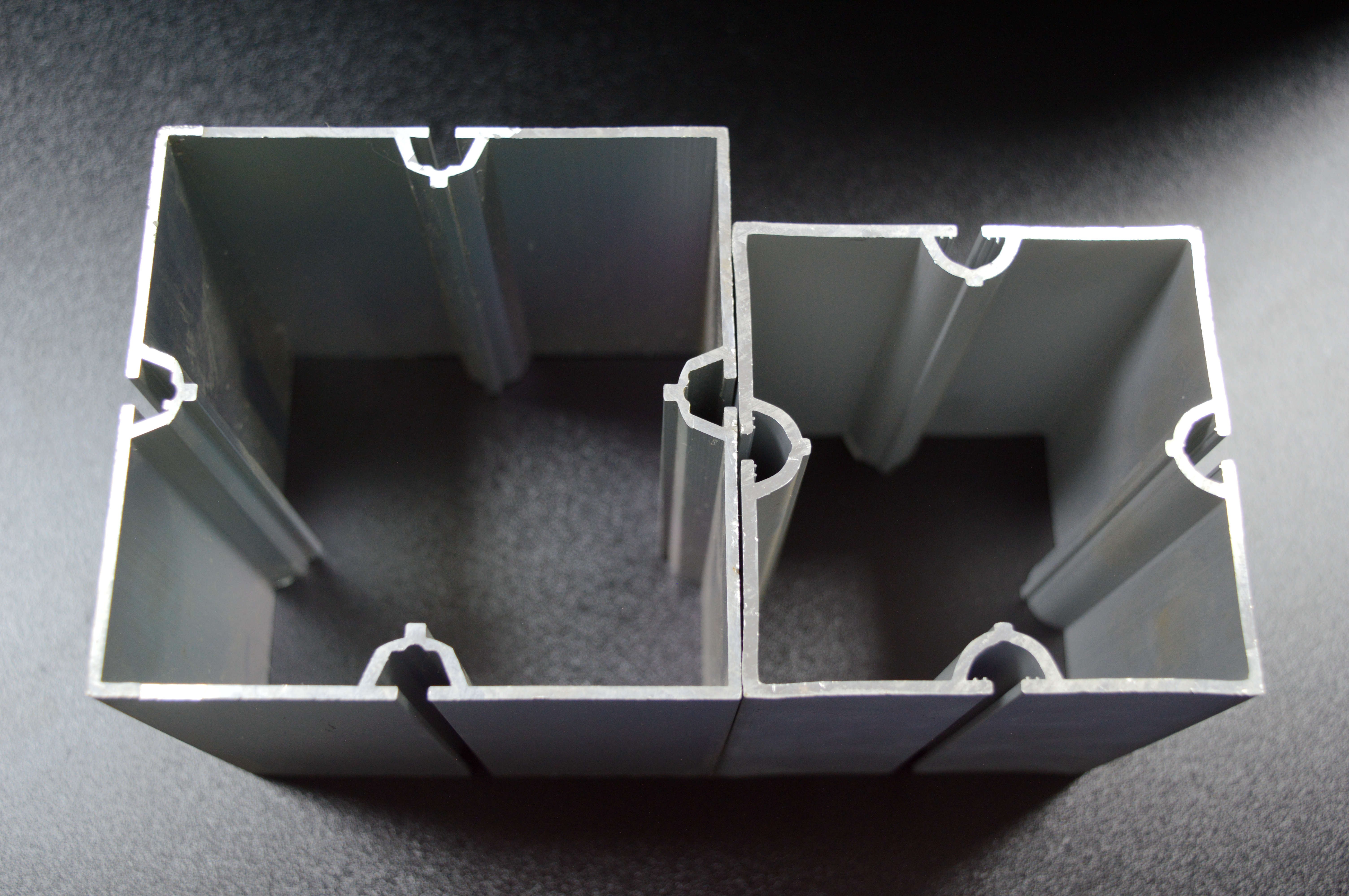 Temporary building of exhibition stands very four-groove square aluminum exhibition stand system eco-friendly flash chain brand easy to disassemble and smart