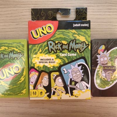 High-Quality Rick and Morty Uno Board Game Cards