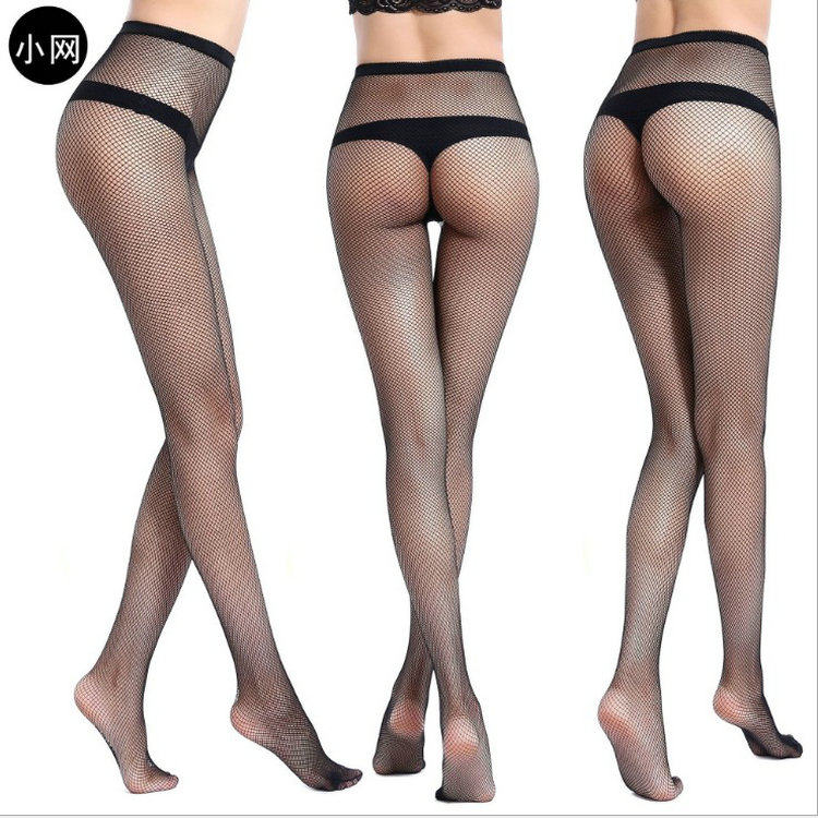  Girl Silk Screen Socks Tight Fit Transparent Pants Socks Small Mesh Display Slim Mesh Socks Elastic Mesh Socks