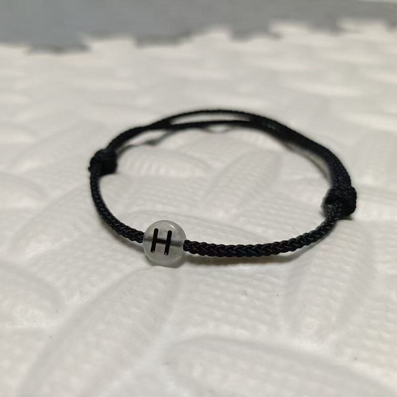 Resin Your Name Simple Luminous Letter Bracelet Couple Best Friend Student Graduation Gift Woven Bracelet Resin Your Name Simple Luminous Letter Bracelet Couple Best Friend Student Graduation Gift Woven Bracelet