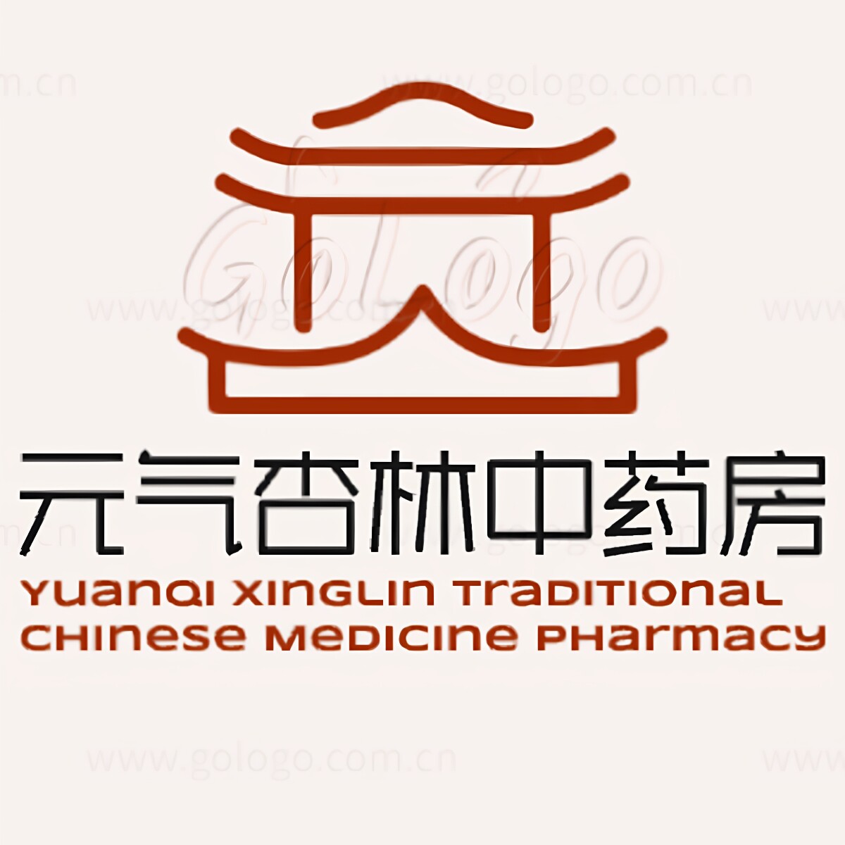 元气杏林医药专营店的LOGO