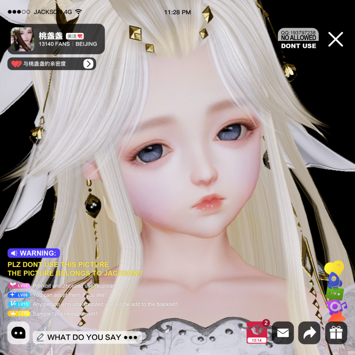 The Hanghai (Xiang Feather 2 0) Re - tailored sword 3 - sword Sanlori pinched a cute blonde face