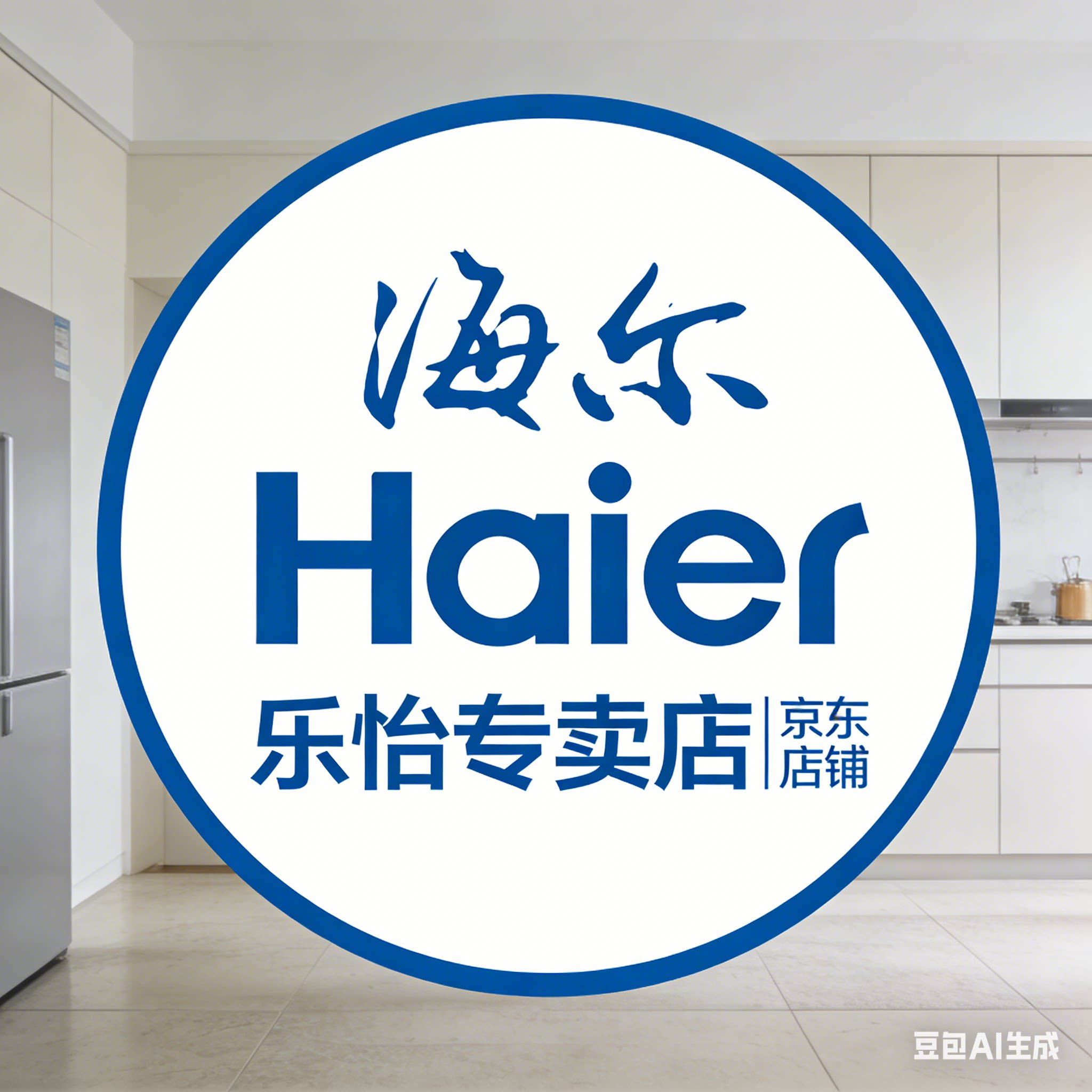 海尔乐怡专卖店的LOGO