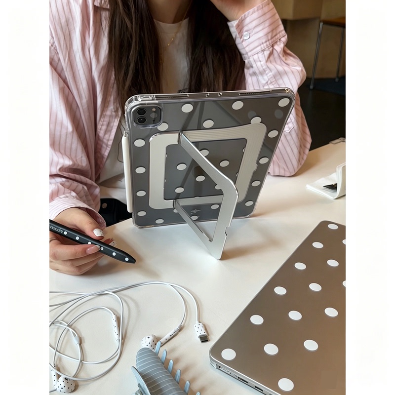 2026 New Model Suitable for Apple iPad 11 Tablet Protective Case iPad Pro Transparent Shell Air8/7/6 Polka Dot 10Th Generation 9 Pivot Shell Mini5 Protective Case 11 Inch 4 Mini 3 Simple 2 Girls 1 2026 New Model Suitable for Apple iPad 11 Tablet Protective Case iPad Pro Transparent Shell Air8/7/6 Polka Dot 10Th Generation 9 Pivot Shell Mini5 Protective Case 11 Inch 4 Mini 3 Simple 2 Girls 1
