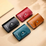 Антимагнитный картхолдер, сумка через плечо, система хранения, вместительные и большые кожаные маленькие карточки, из натуральной кожи, банковская карта