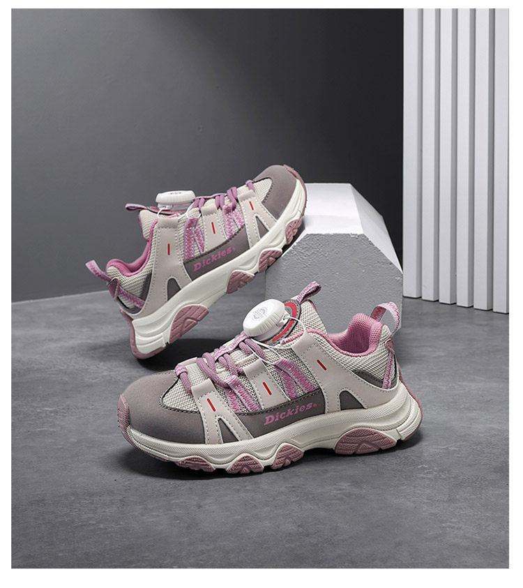 Dickies Kidsren's Sports Shoes New Autumn Style Medium and Large Kidsren's Shoes White-Soled Casual Shoes Non-Slip Boys and Girls Dad Shoes — 21