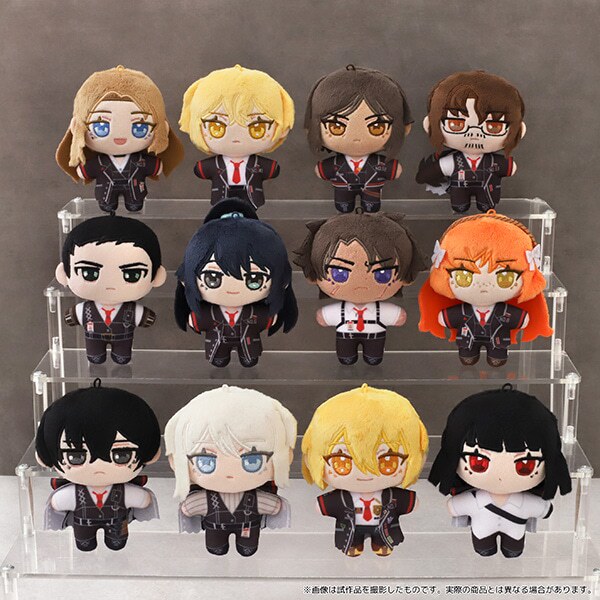 Japanese Limbus Company Prison Bus Merchandise Plush Doll Keychain Palm-Sized Toy Ad