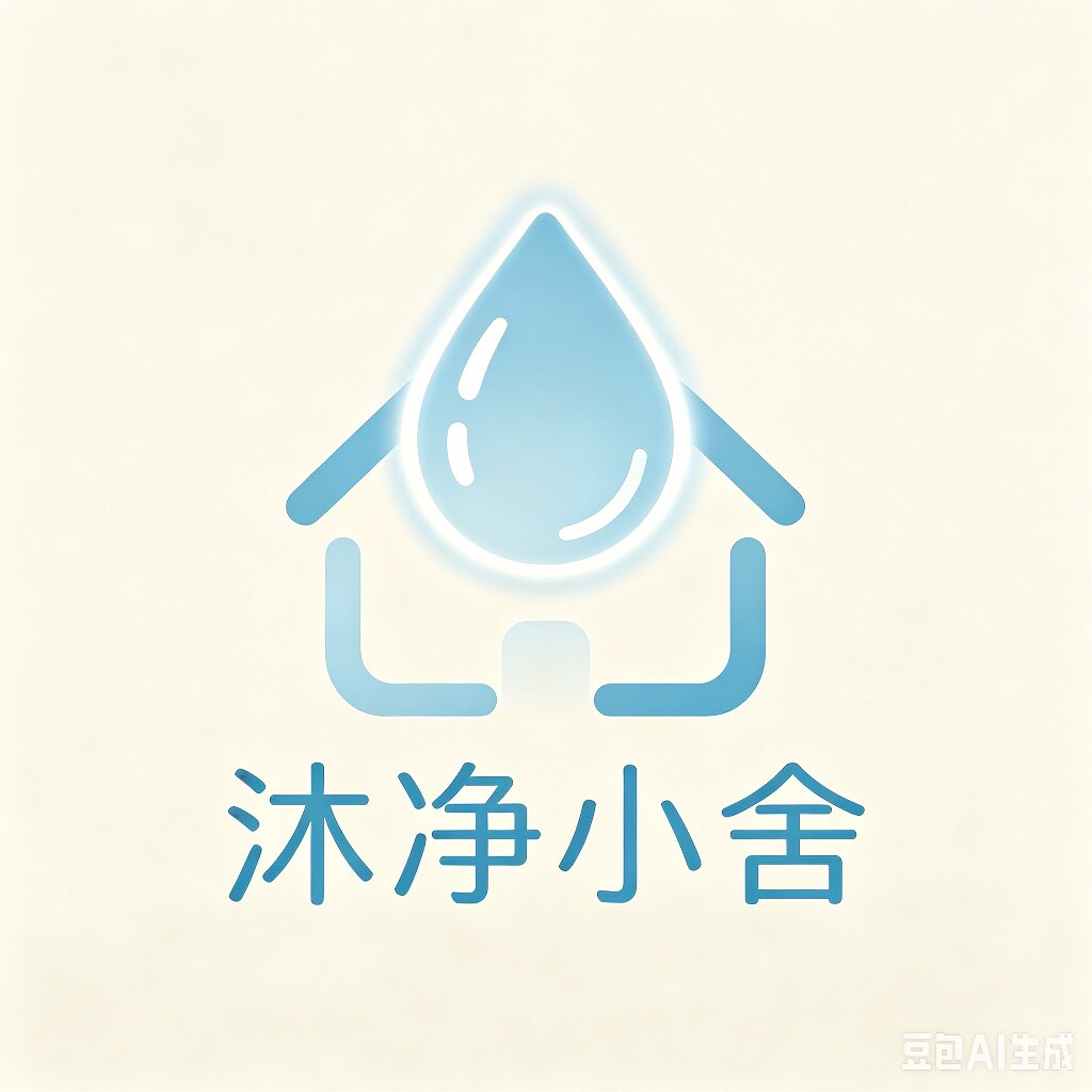 沐净小舍的LOGO