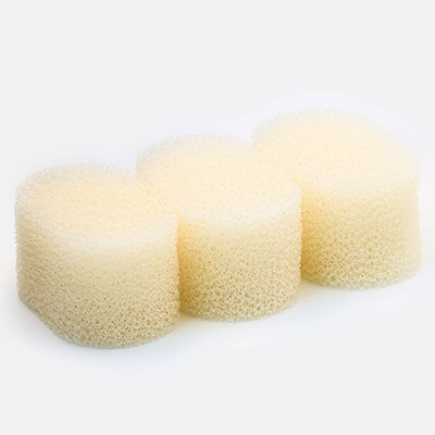 Powerful decontamination replaceable brush head cleaning sponge cup scrub pot special replacement for dishwashing (3 packs)