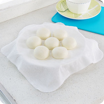 Kitchen Pure Cotton Yarn Steam Cage Cloth Nonstick Steamed Dumplings Steam Cage Gauze Breathable Cage Drawer Cloth Steamed Stuffed Bun Square Round Cloth