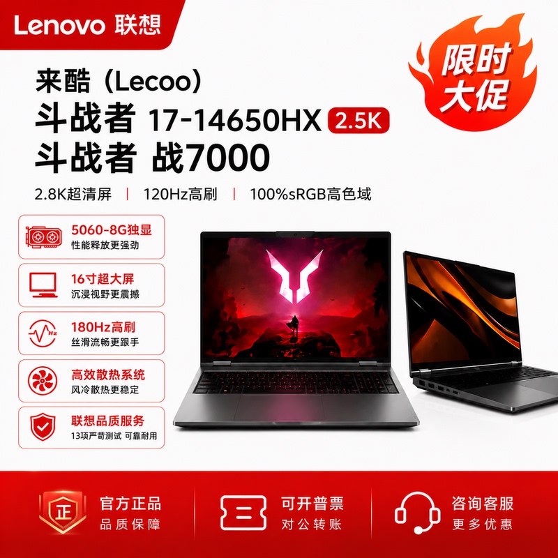Lenovo/Lenovo Warrior 17-14650Hx2.5K