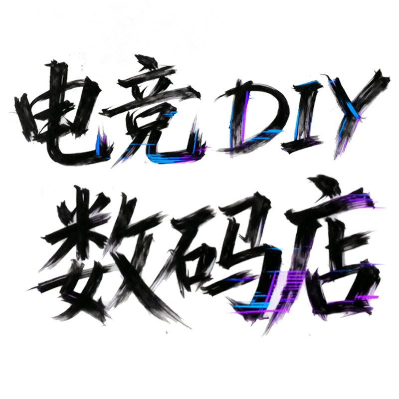 电竞DIY数码店的LOGO