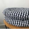 Round old coarse cloth cushion office cushion round chair cushion student bay window cushion meditation thickened literary and artistic warmth