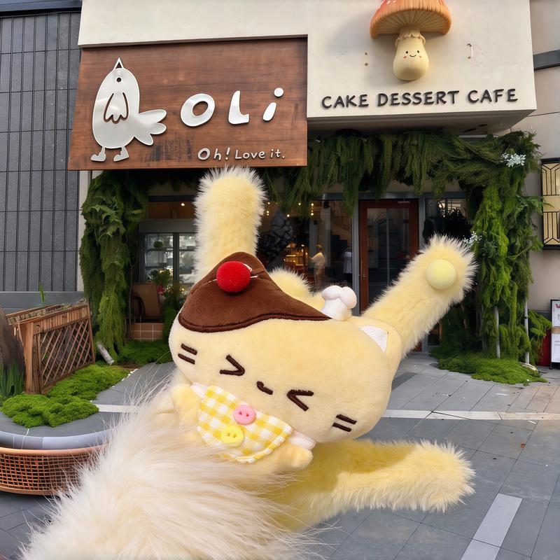 Cute Cartoon Ultra-Adorable Bib-Style Kitten Chef Plush Gloves for Women, Winter Warm Thickened Finger-Separated Cycling Anti-Cold Gloves Cute Cartoon Ultra-Adorable Bib-Style Kitten Chef Plush Gloves for Women, Winter Warm Thickened Finger-Separated Cycling Anti-Cold Gloves