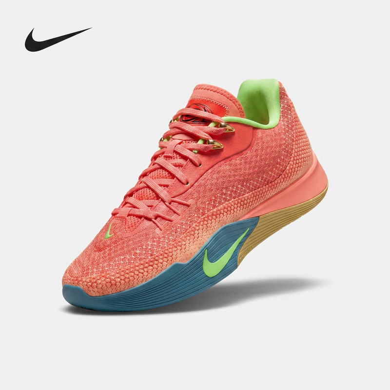 Nike S t Flare Men's Actual Combat Basketball Shoes with Mesh Surface, Breathable Rebound Foam Cushioning and Wear-Resistant Shoes