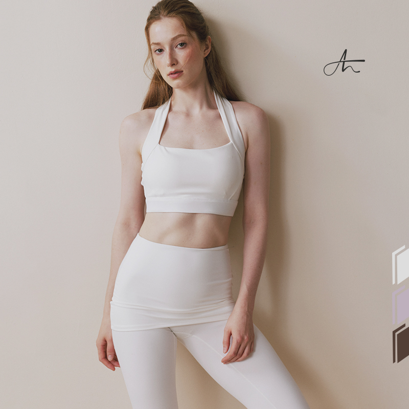 Alteri Room'Wild Strawberry' Sports Bra Vest Women's Pilates Yoga Fitness Halter Bra