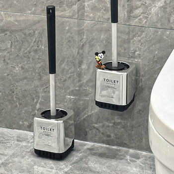Toilet brush home bathroom no dead angle multifunctional cleaning brush bathroom long handled toilet brush 2023 new style
