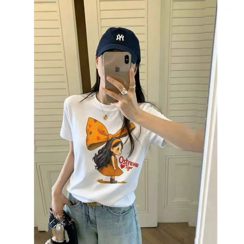 Bargain Find 0729【Nana's Offer】Little Girl's Short-Sleeve T-Shirt, Non-Fading, Non-Exchangeable, Meina Top 322 Bargain Find 0729【Nana's Offer】Little Girl's Short-Sleeve T-Shirt, Non-Fading, Non-Exchangeable, Meina Top 322