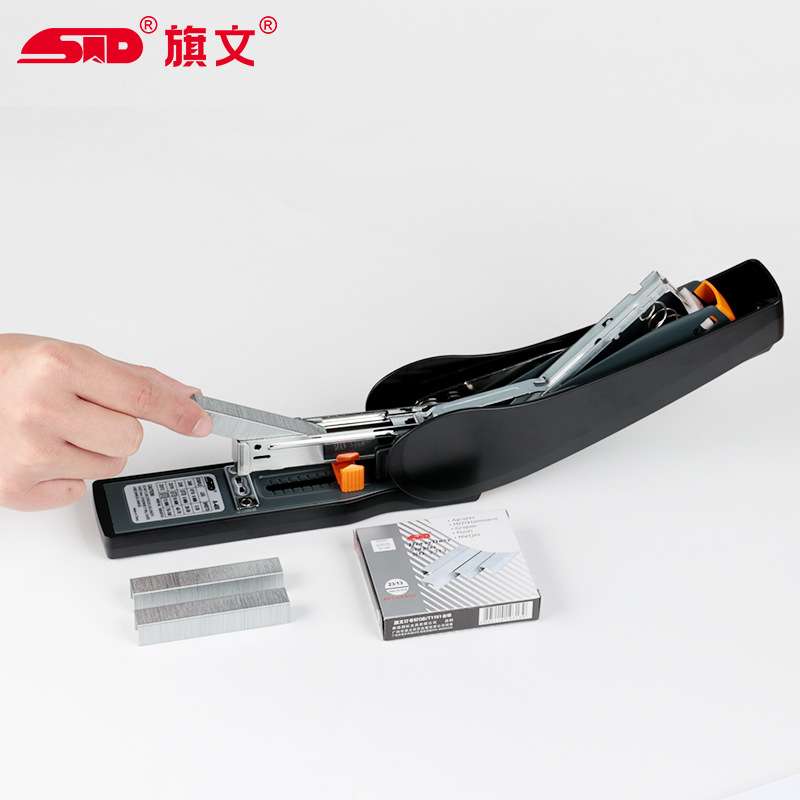 Banner labor-saving heavy-duty stapler, large thickened stapler for factory graphics and text shop office use for 100 pages