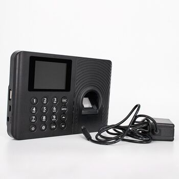 A3 english fingerprint punch card machine for commuting and attendance time office supplies ebay fingerprint recognition clock card machine