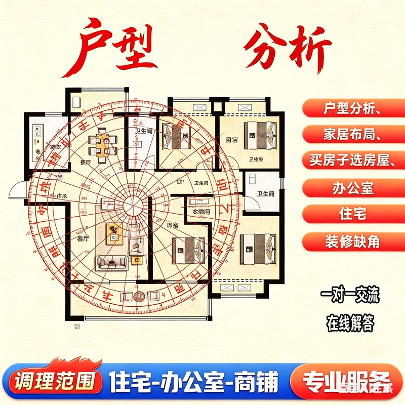 Online Analysis of Floor Plans, Viewing House Layouts, Choosing a House, Buying a House, Office and Residential Decoration, Missing Corners, Scenery, Landscape Ornaments