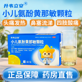 小儿氨酚黄那敏颗粒2g*10袋/盒