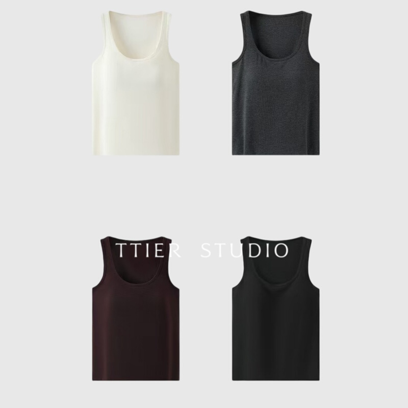 Tier | Fashionable Deep U-Neck Vest with 360-Degree All-Round Support and Beautiful Back with Cup Vest Tier | Fashionable Deep U-Neck Vest with 360-Degree All-Round Support and Beautiful Back with Cup Vest