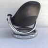 Nordic post-modern simple metal ring chair living room balcony villa personalized reception internet celebrity leisure single chair