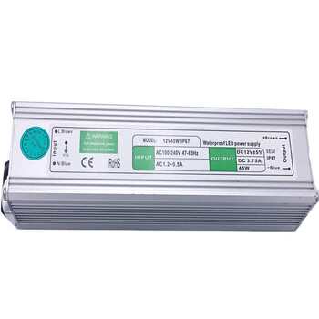 12v24v45w ip67 waterproof constant voltage power supply led display monitoring security power supply factory direct sales