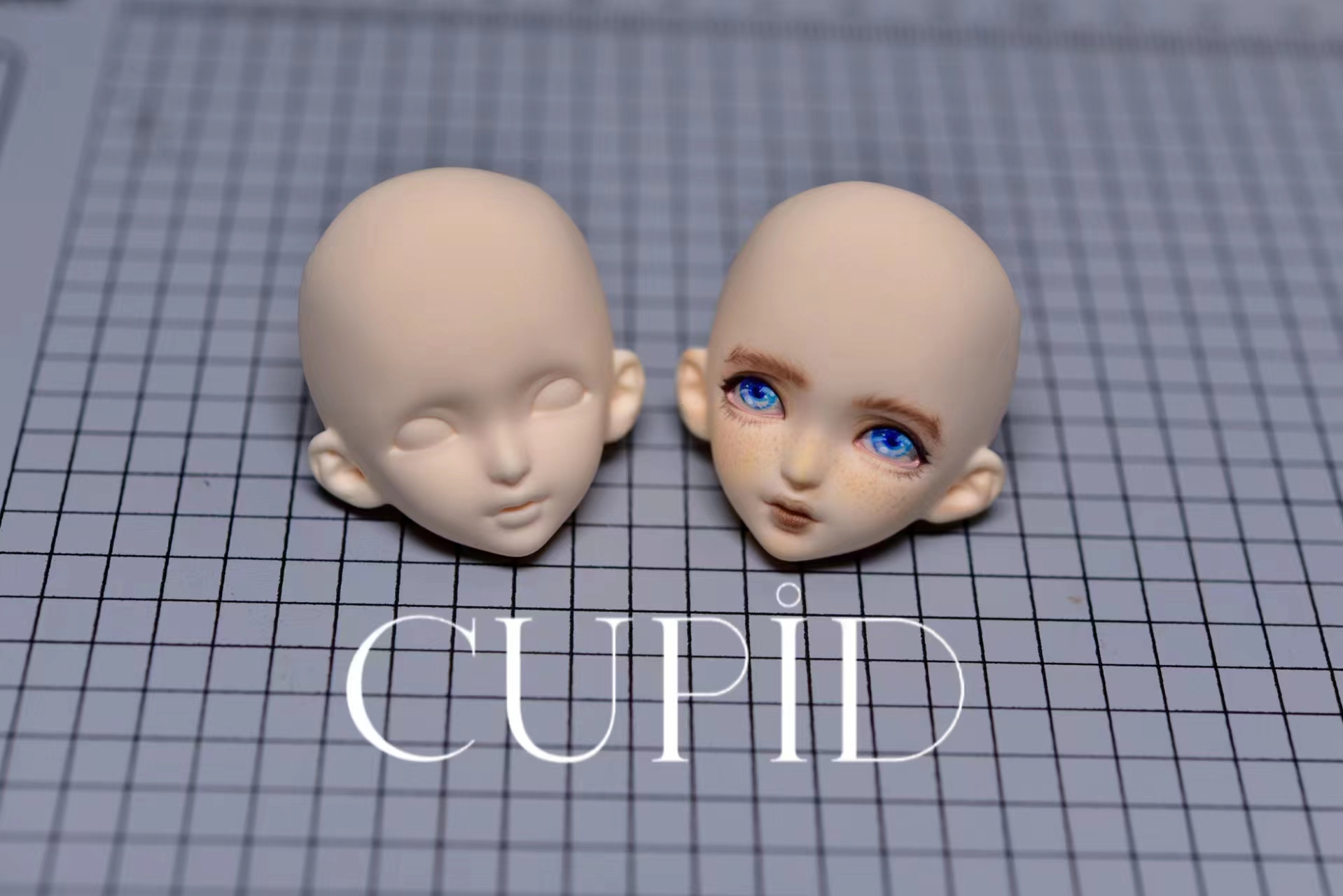 The original silicone mold - Cupid young - only shows only