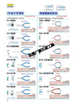 Spot Japanese MERRY PC6 top cutting pliers full length 130mm cutting pliers flat nose pliers flat nose pliers