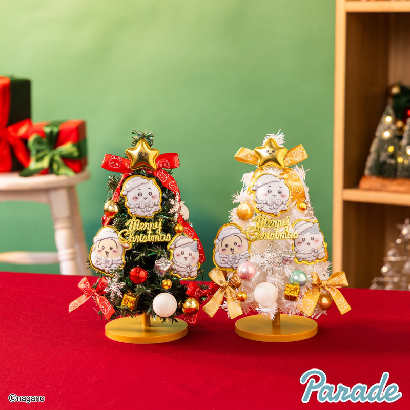 Chiikawa White Christmas Series Christmas Tree Ornaments Exquisite Two-Dimensional Peripheral Anime Ornaments Gifts