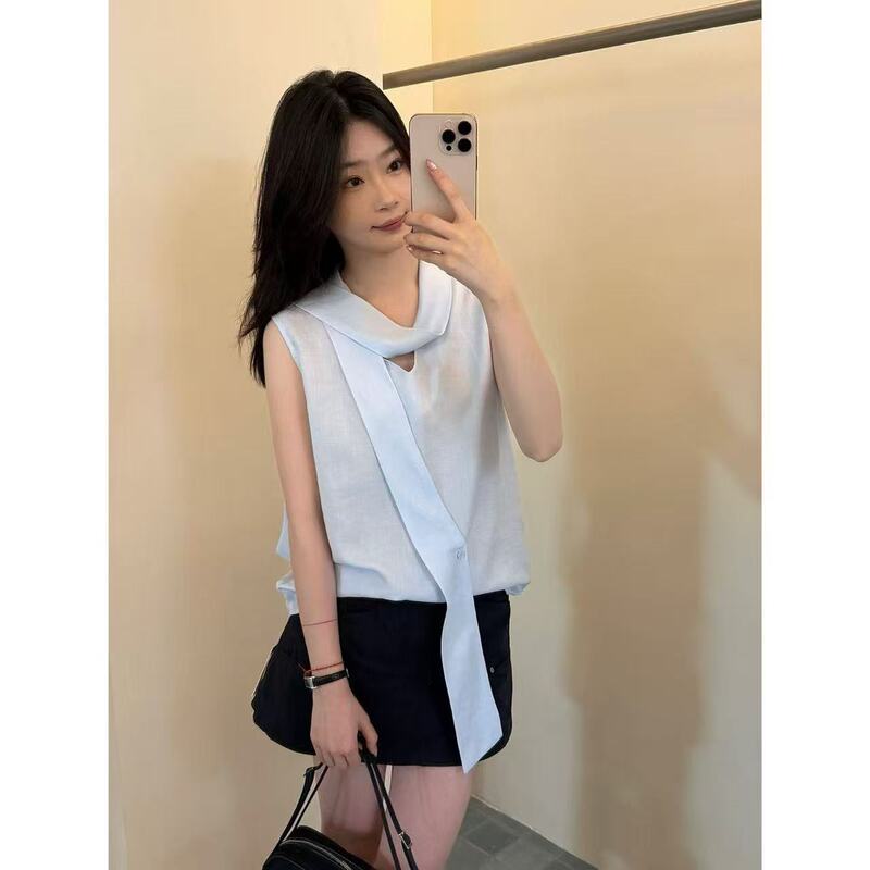 Xibei'Er【Allo Fu】In Stock, Special Offer 07.20, Sleeveless Top for Women 30380, Limited Purchase for Orders