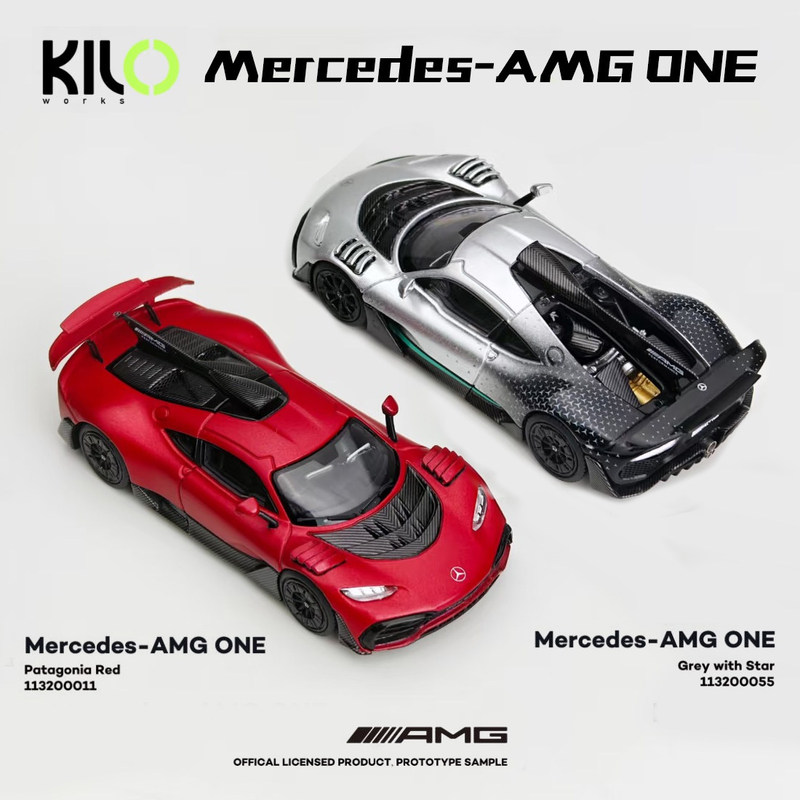 Kilo Works 1:64 Mercedes-Benz One Mercedes-Amg One Sports Car Alloy Model Kilo Works 1:64 Mercedes-Benz One Mercedes-Amg One Sports Car Alloy Model
