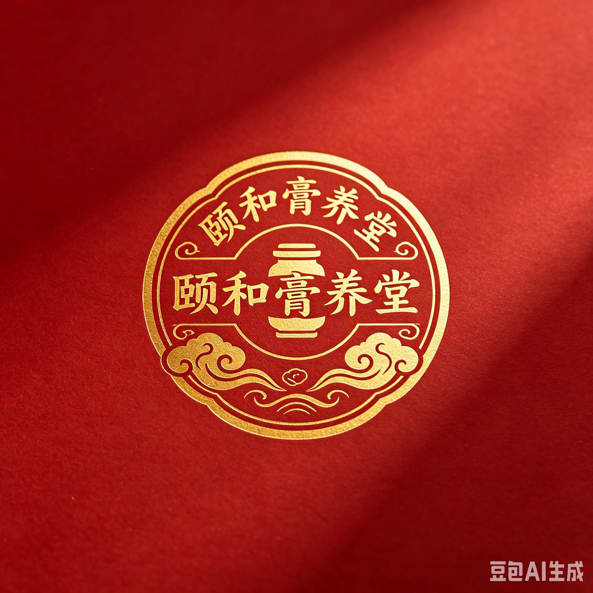 颐和膏养堂的LOGO