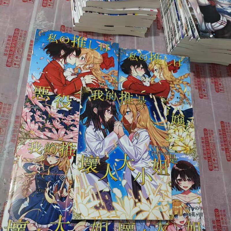1-5 Volumes of My Recommendation: the Bad Girl (My Recommendation: the Villainess) Light Novel in Simplified Chinese