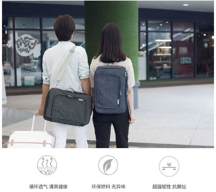 Túi du lịch nữ túi hành lý nam công suất lớn lưu trữ túi Hàn Quốc phiên bản của túi xách vai túi hành lý xe đẩy túi du lịch vali lock&lock