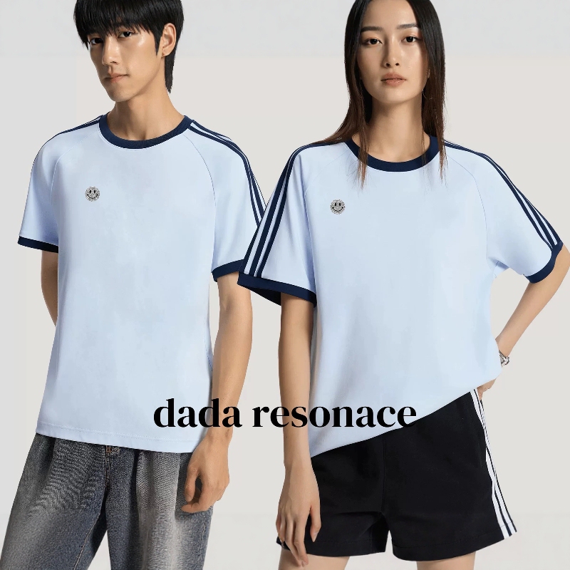 [Family Style] Casual Pure Cotton Skin-Friendly Sports Short-Sleeved Tops T-Shirts for Men and Women, New Summer Style