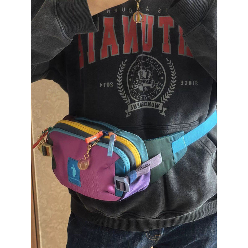 Cotopaxi New 1.5L Waist Bag Sports Daily Crossbody Dopamine Casual Versatile Chest Bag Portable Outdoor