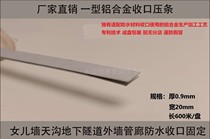 Type 1 closing fixed flat strip waterproof coil SBS parapet roof underground tunnel exterior wall pipe gallery