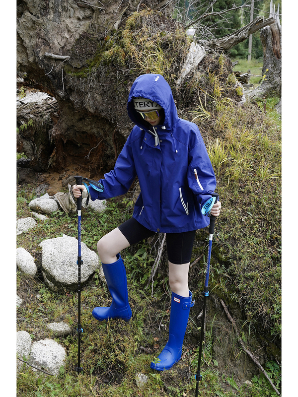 Shangshang Sunny "Little Blue Waistband" Outdoor 3L Waterproof Ultra-Light Soft Shell Jacket 10Cw181488C Shangshang Sunny "Little Blue Waistband" Outdoor 3L Waterproof Ultra-Light Soft Shell Jacket 10Cw181488C